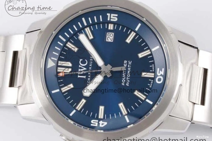 MIROTIME 0417 Versatile Aquatimer SS IW3290 V6SF 1:1 Best Edition Blue Dial on SS Bracelet A 7031